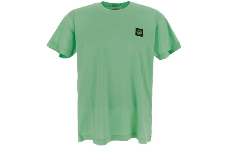 STONE ISLAND Logo Patch Crewneck T-Shirt