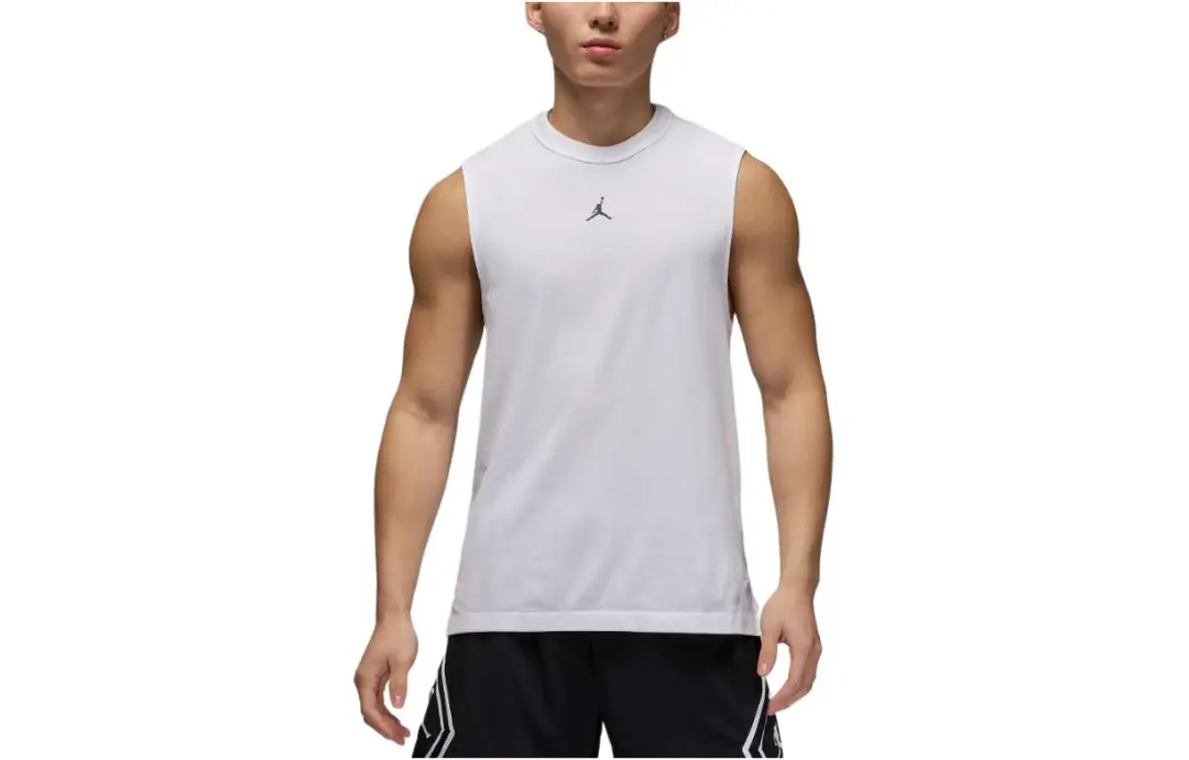 Jordan Dri FIT T Shirt Men's White