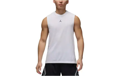 Jordan Dri FIT T Shirt Men's White