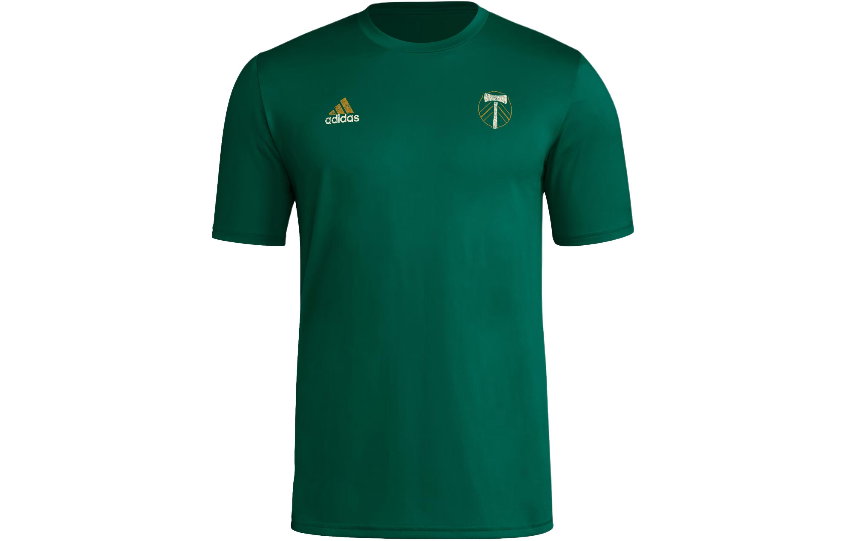 Adidas Portland Timbers Short Sleeve Pre Game Tee