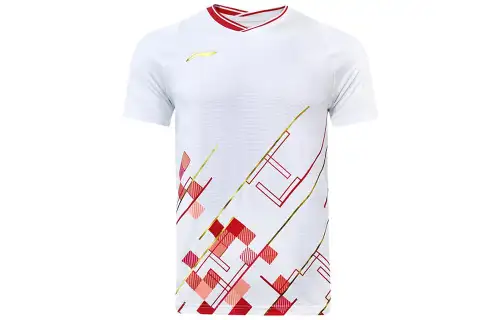 Li Ning Badminton Collection T Shirt Men's White