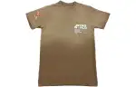 Travis Scott T Shirts Men's Brown Crew Neck Moderate Straight Fit