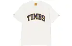 Timberland FW23+81 3 T Shirts Unisex White Crew Neck Moderate Straight Fit