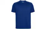 Under Armour Tech T Shirts Men's Blue Crew Neck Moderate Straight Fit