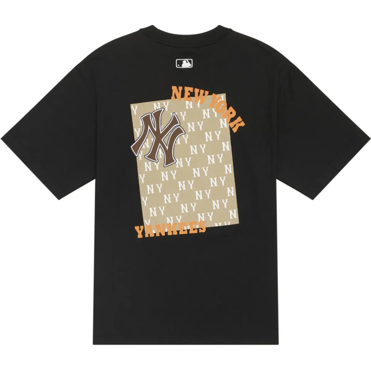 MLB MONOGRAM SS24 T Shirt Unisex Black