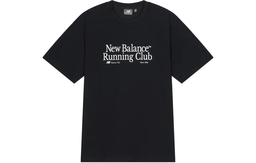 New Balance T Shirt Unisex Black
