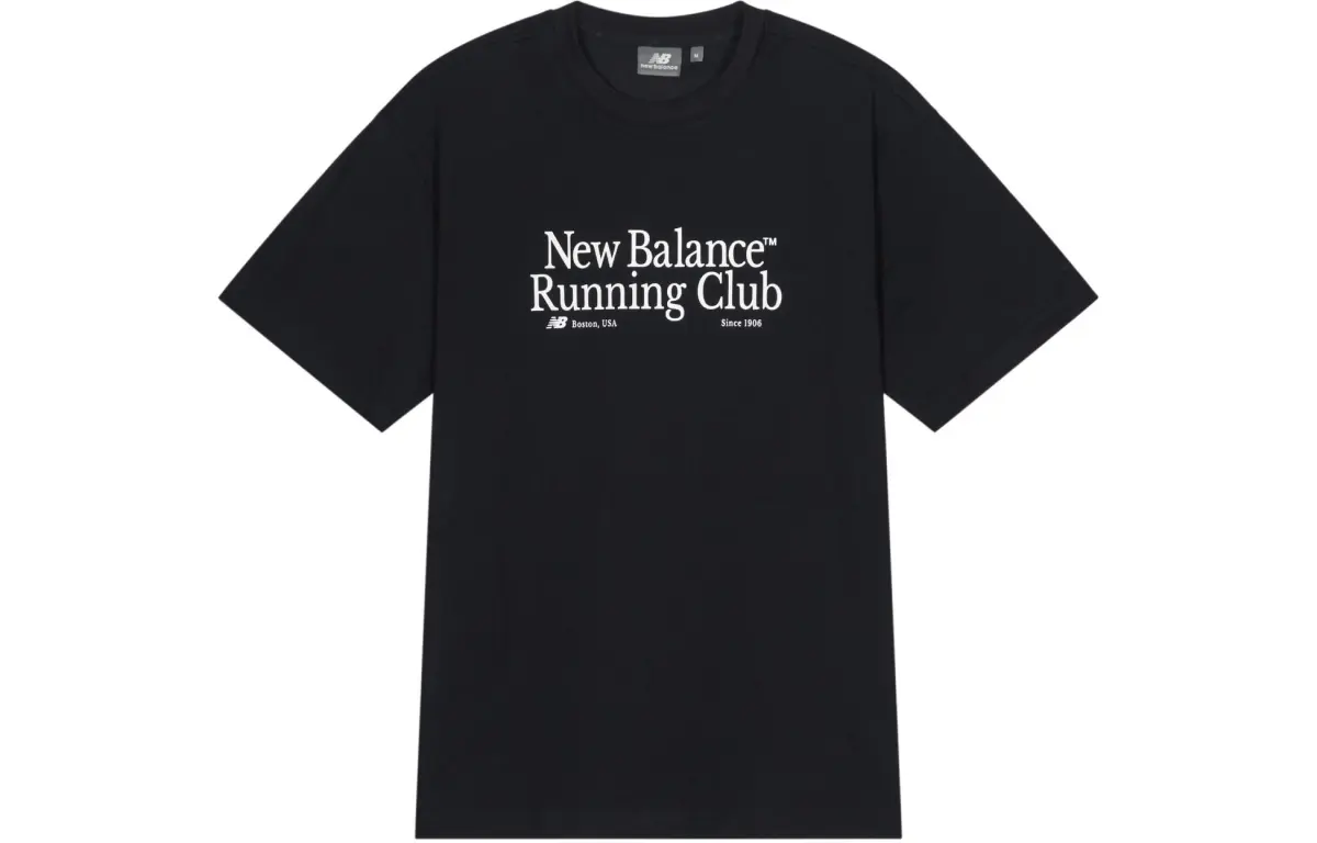 New Balance T-Shirt Unisex Black