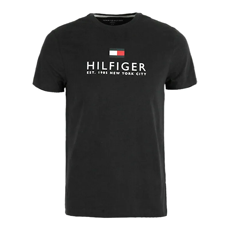 Tommy Hilfiger T-Shirts Men's Crew Neck Moderate