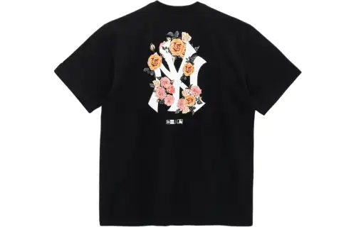 New Era T Shirt Couple, Trendy And Versatile Unisex Gift Box Set Included Black