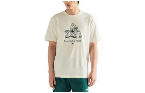 New Balance T Shirt Men's White