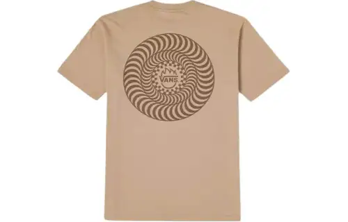 Vans x SPITFIRE Wheels T Shirt Unisex Brown