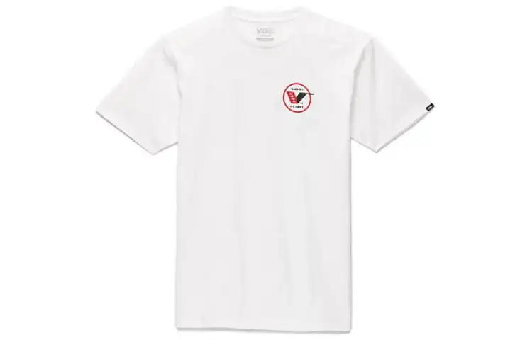 Vans Choice Of Champions T Shirts Unisex White Crew Neck Moderate Straight Fit