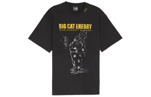 PUMA Big Cat T Shirt Men's Black