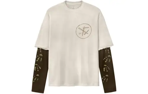 Travis Scott SS24 SIGNATURE JACK TEE T Shirt Unisex Khaki