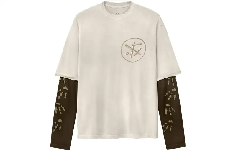 Travis Scott SS24 SIGNATURE JACK TEE T Shirt Unisex Khaki