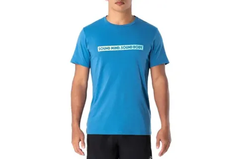 Asics T Shirt Men's Rebirth Blue
