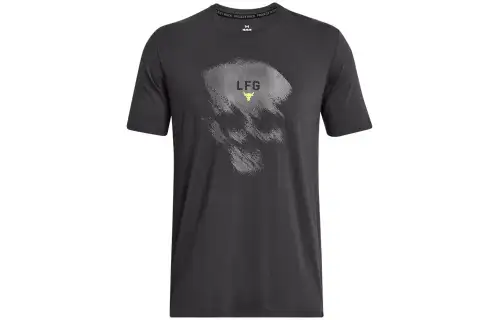 Under Armour Johnson T Shirts Men's Gray Crew Neck Moderate Straight Fit