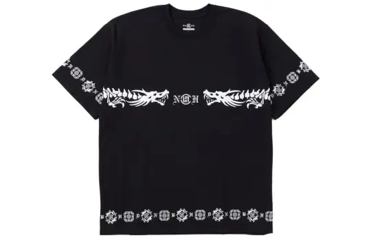 CLOT X NEIGHBORHOOD CLOT X Neighborhood T Shirts Unisex Crew Neck Moderate