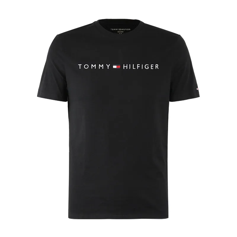 Tommy Hilfiger T-Shirts Men's Crew Neck Moderate Straight Fit