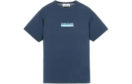 STONE ISLAND T Shirt Men's Blue
