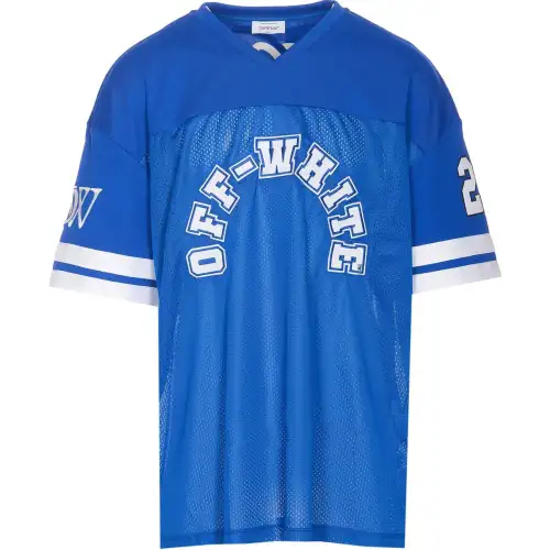 OFF-WHITE Logo-patch Football T-shirt