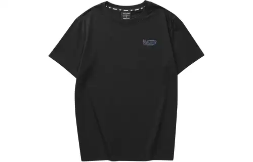 Skechers Colorful T Shirt Unisex Carbon Black