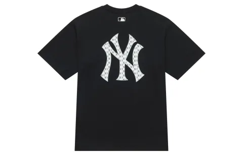 MLB MONOGRAM SS24 T Shirt Unisex Black