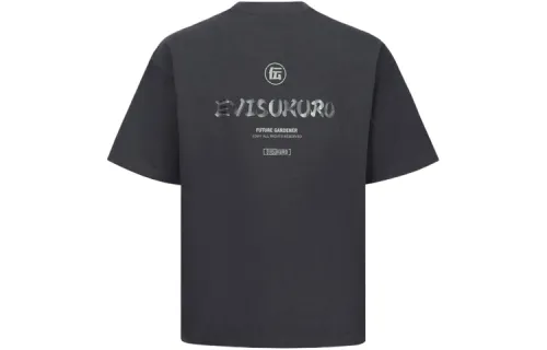 EVISU T Shirts Men's Crew Neck Moderate Straight Fit