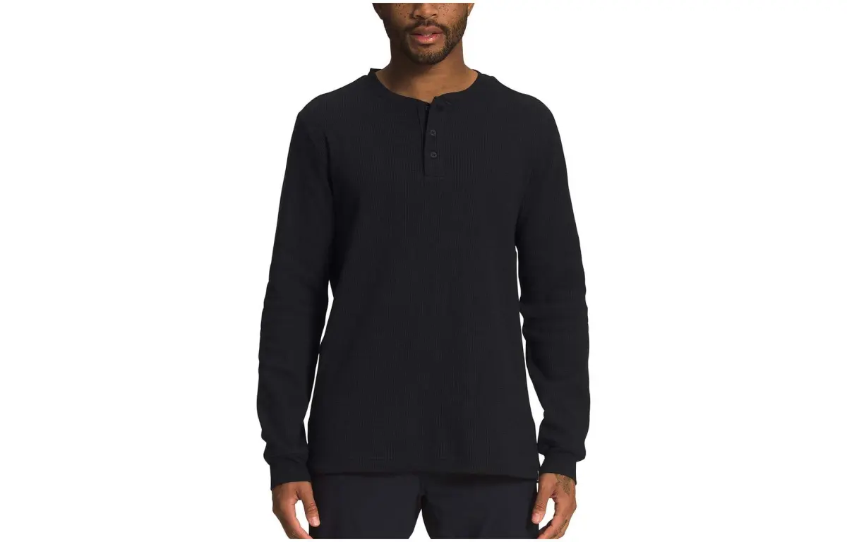 THE NORTH FACE T-Shirts Men's Black Crew Neck Moderate Straight Fit