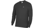 Nike T Shirts Men's Black Crew Neck Moderate Straight Fit