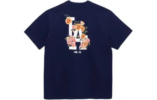 New Era T Shirt Couple, Trendy And Versatile Unisex Blue