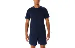 Asics SPIRAL EMBROIDERY TEE T Shirt Men's Blue