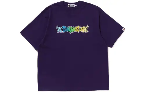 Bape Graffiti A BATHING APE Relaxed Fit Tee