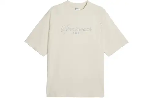 PUMA CLASSICS+Men's Tee T Shirt Men's Ecru