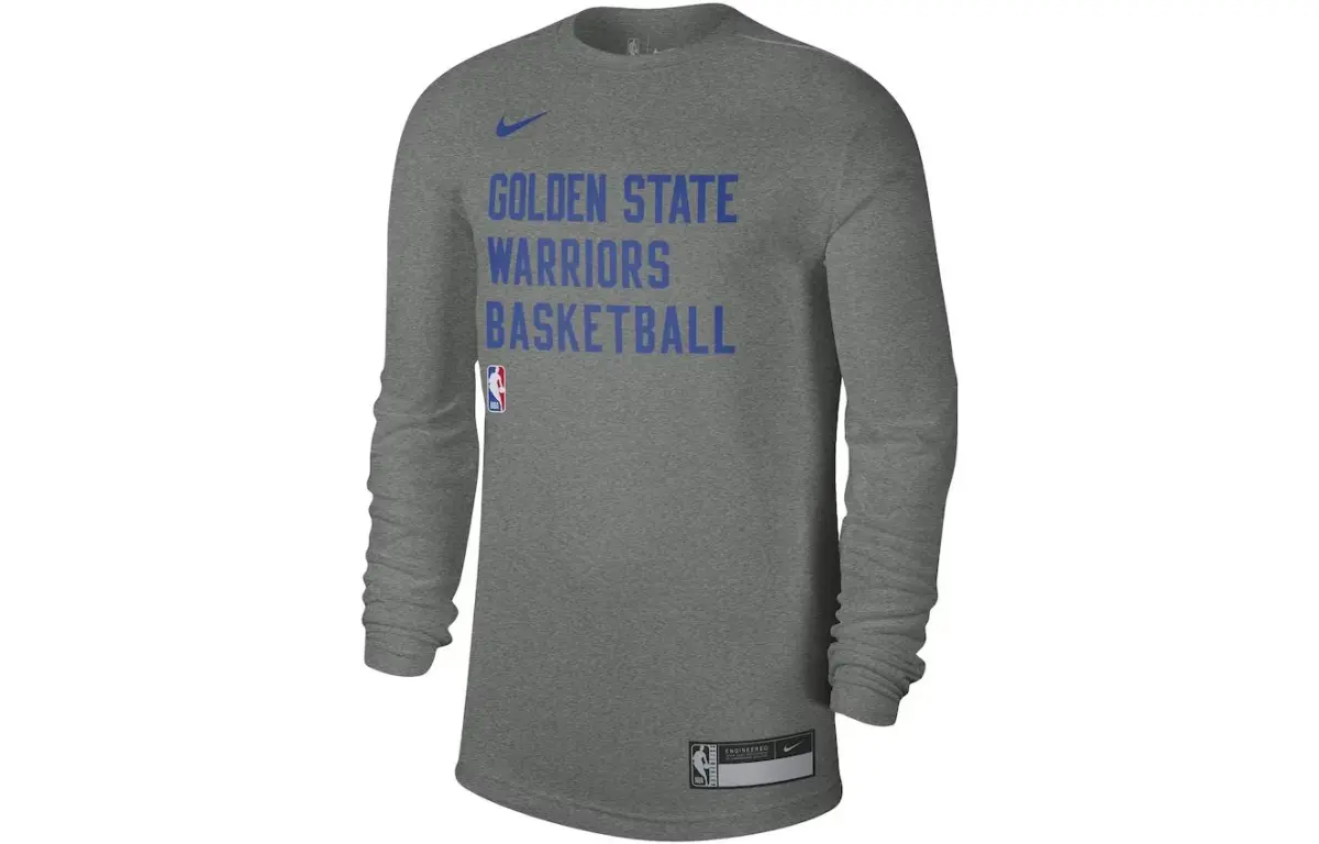 Nike Dri-Fit T-Shirts Men's Gray Crew Neck Moderate Straight Fit