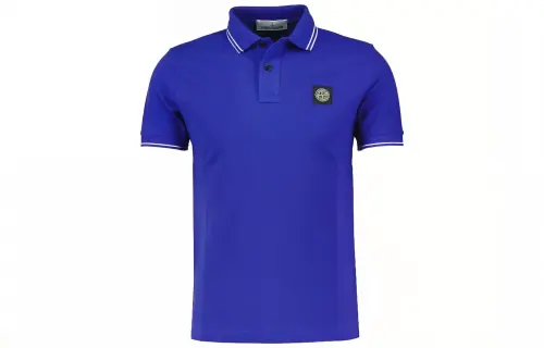 STONE ISLAND T Shirts Men's Blue Square Collar Moderate Other