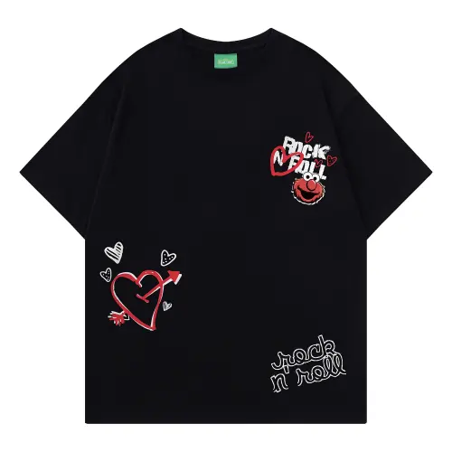 SESAME STREET Drop Shoulder Sleeve T Shirt Unisex