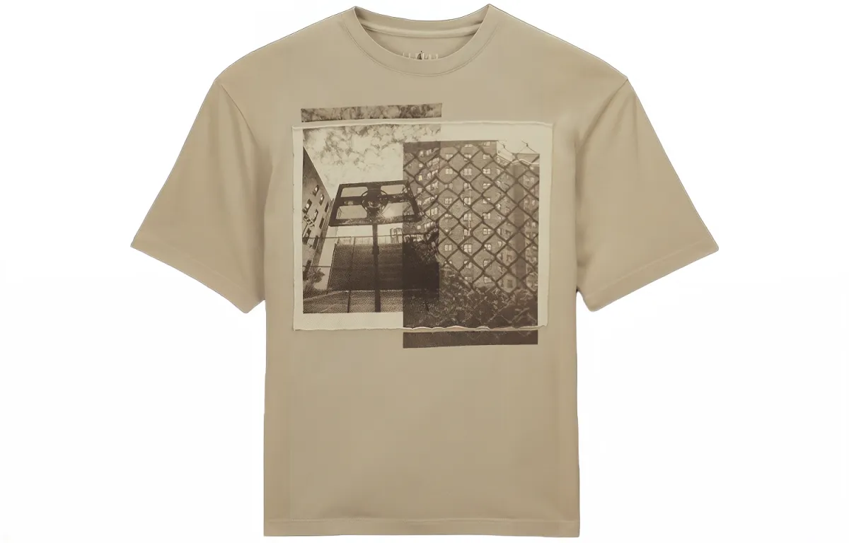 Jordan Bephies Beauty Supply T Shirt Asia Version Men's Khaki