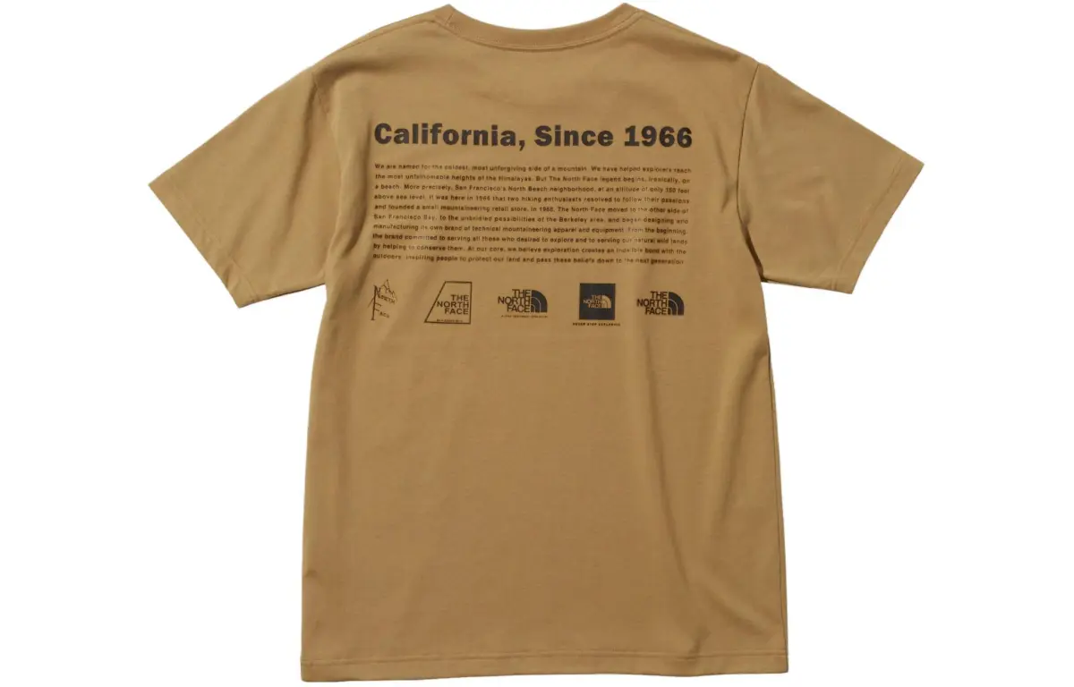 THE NORTH FACE T Shirt Men's Khaki