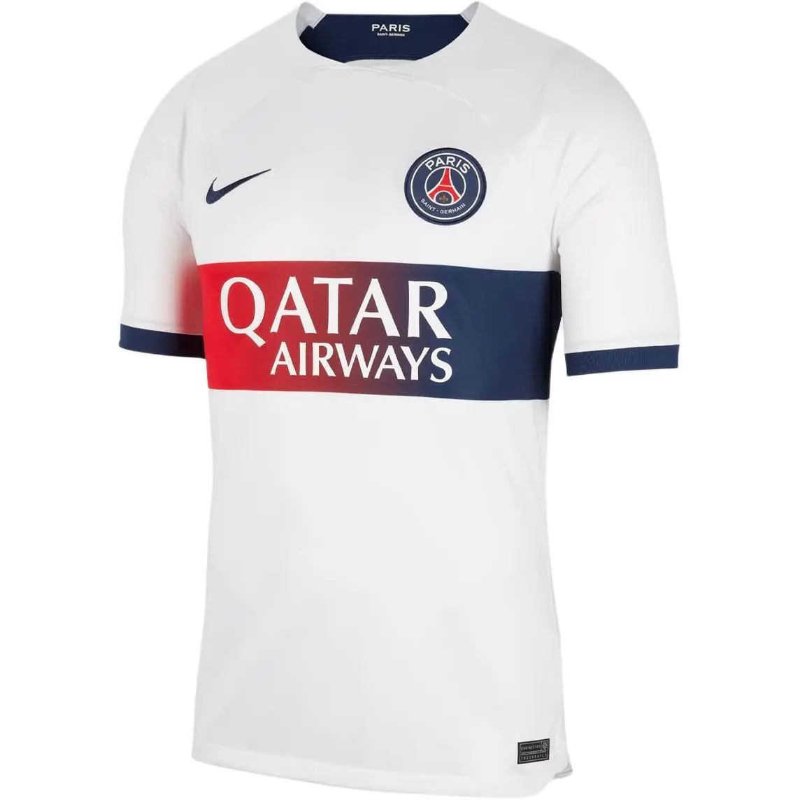 Nike T-Shirts Men's White Crew Neck Moderate