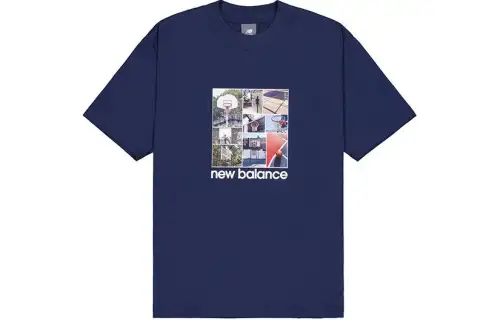 New Balance T Shirt Men's Marine Blue