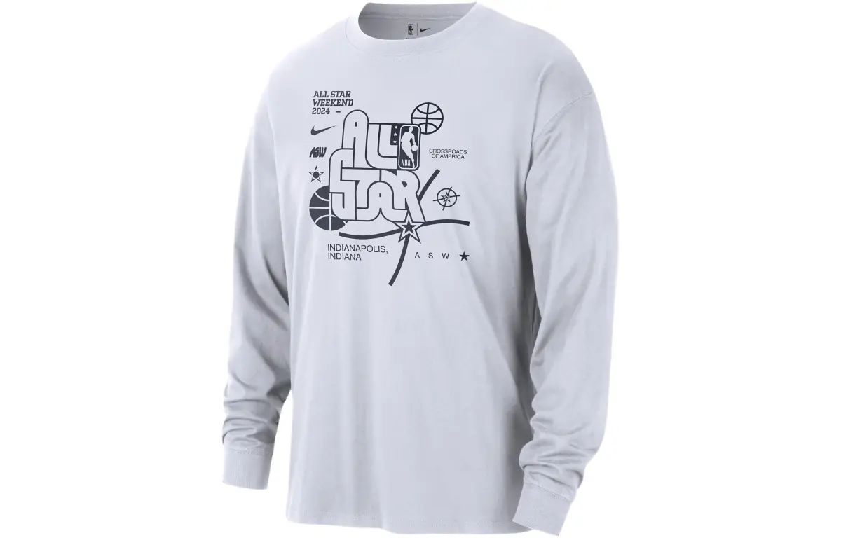 Nike 2024 Nba All Star Weekend Men's Nike Nba Max90 Long Sleeve T Shirt