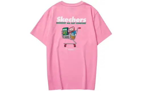 Skechers T Shirt Unisex Sachet Pink