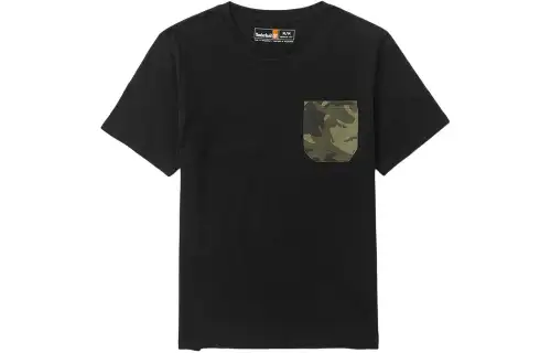 Timberland SS24 T Shirt Men's Black