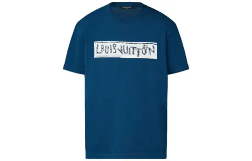 LOUIS VUITTON FW23 T Shirt Men's Blue