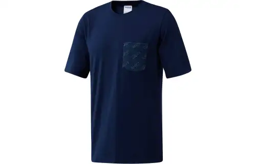 Reebok T Shirt Men's Marine Blue