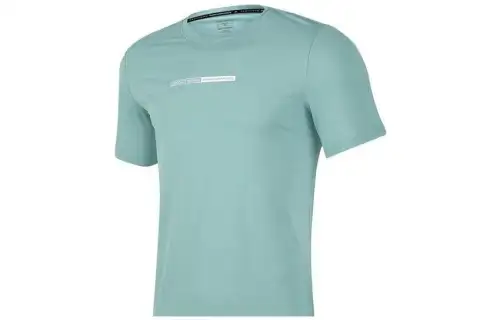 Skechers Sports Collection T Shirts Men's Sapphire Blue Crew Neck Moderate Straight Fit