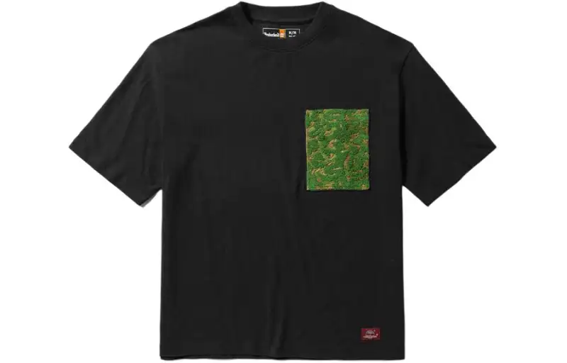 Timberland SS24 T Shirt Unisex Black