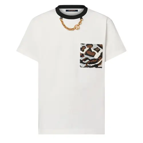 LOUIS VUITTON Animal Sequin T-Shirt