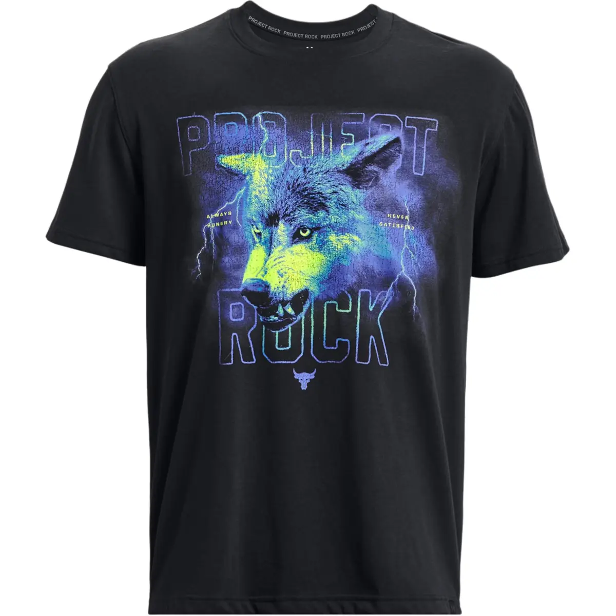 Under Armour Project Rock T Shirt Men's Black